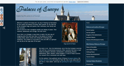 Desktop Screenshot of palaces-of-europe.com