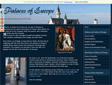 Tablet Screenshot of palaces-of-europe.com